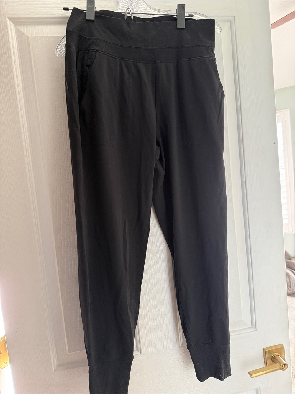 Athleta Black venice joggers, size medium